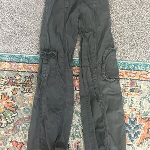 Brandy Melville Dark Green Cargo Pants